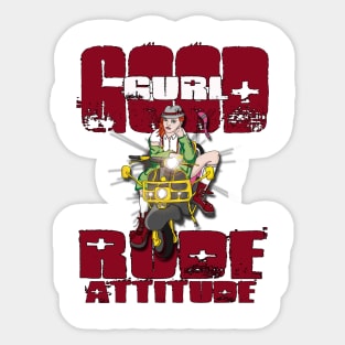 Good-Rude Gurl Sticker